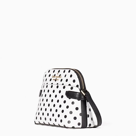 Kate Spade Dot Dot Dome Crossbody Polka Dot Bag NWT - Picture 2 of 3